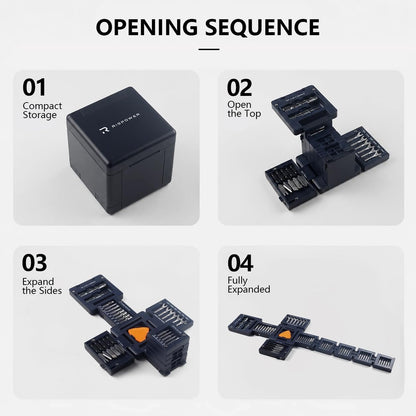 55-In-1 Magnetic Screwdriver Set, Precision Tools for Home Repair, Electronics Disassembly, Furniture Installation, Practical Gift
