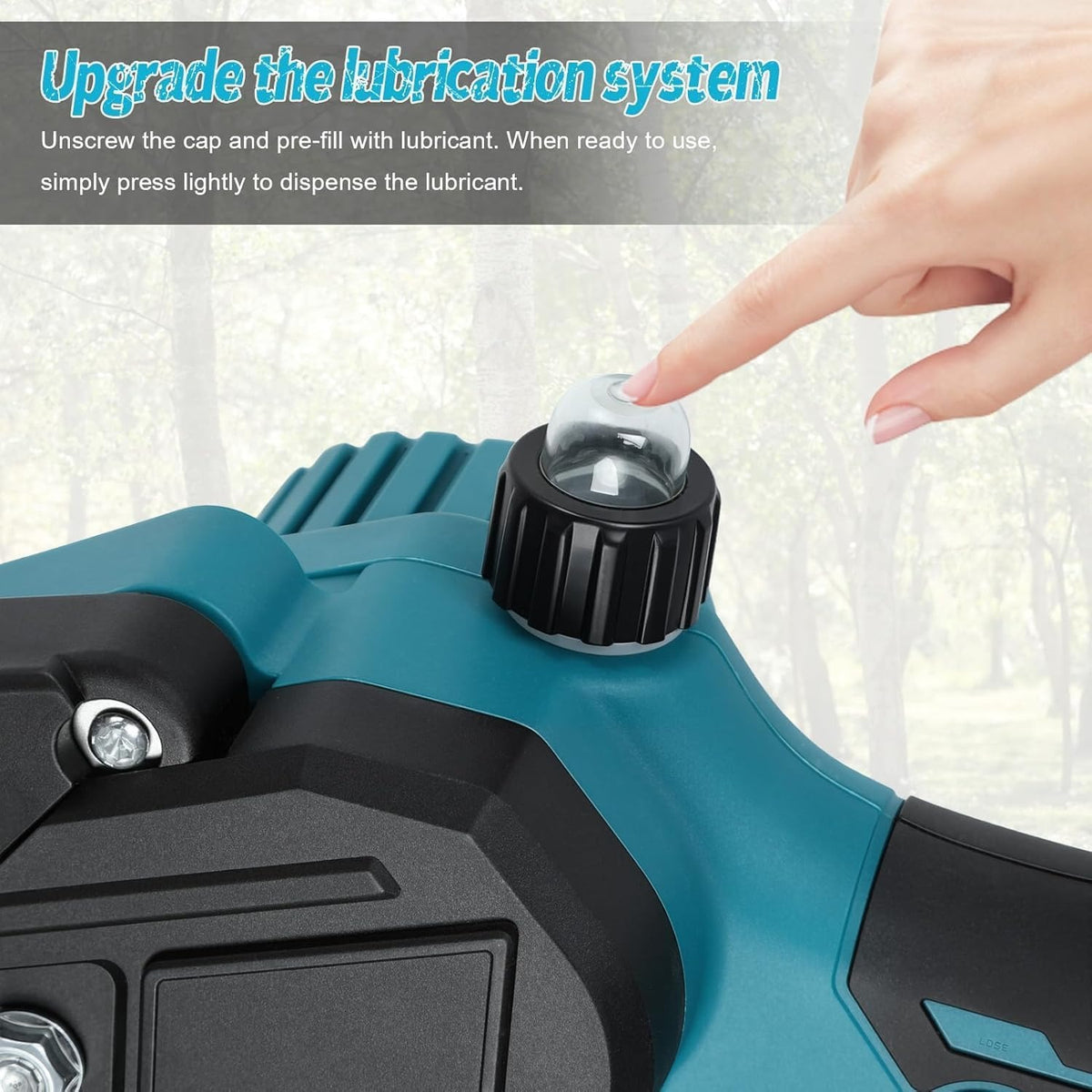 3-IN-1 Cordless Pole Chainsaw & Electric Scissors, Electric Chainsaw with 2x 21V 1500mAh Battery & Charger, Battery Powered Chain Saw with Extension Pole, Long Reach Tree Trimmer for Garden Yard