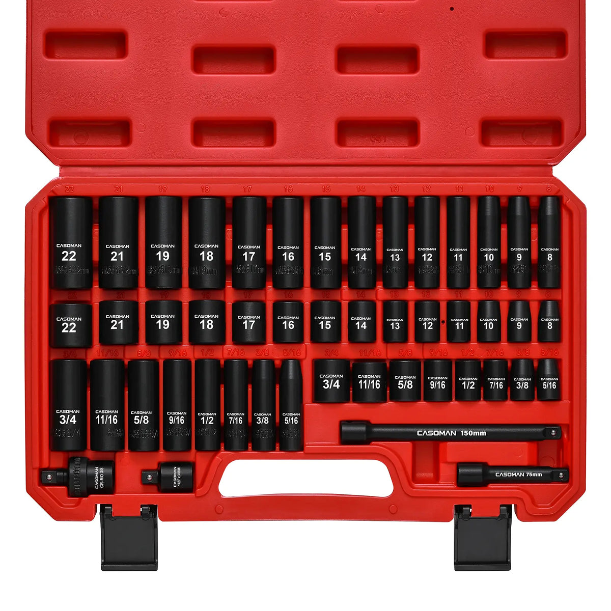 32-Piece Torx & E-Torx Socket Wrench Set – S2 Alloy Mechanic Tool Kit, T8-T70 & E4-E24, 1/4–1/2 Drive Impact Adapters